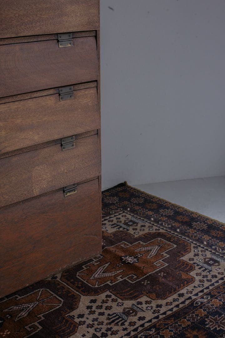 パタパタ棚 収納棚 古家具 アンティーク ヴィンテージ家具