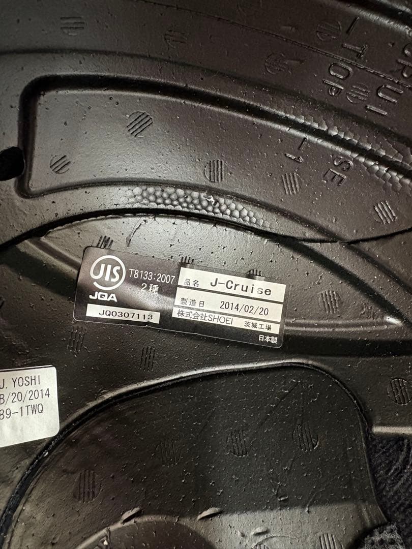 ブラッド　SHOEIヘルメット