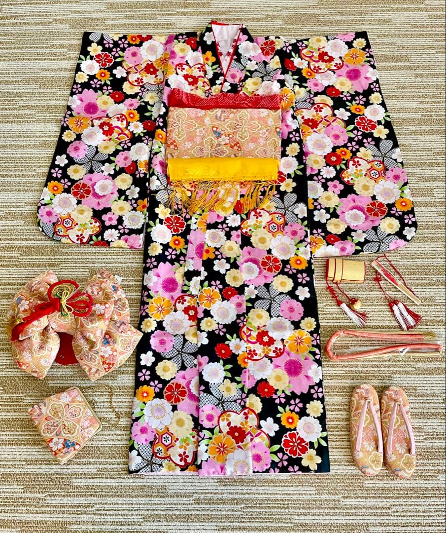 七五三 着物 7歳 フルセット