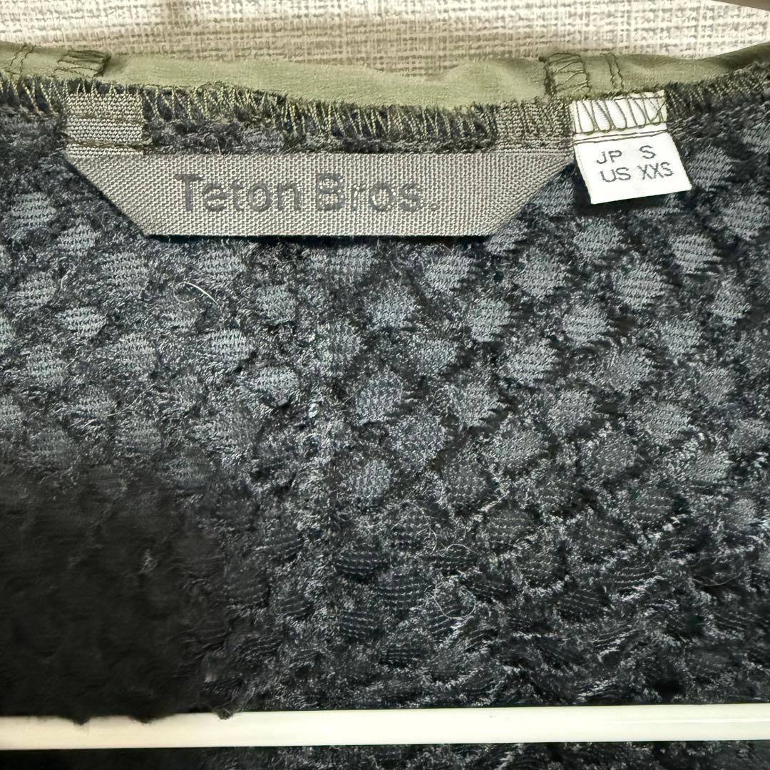Teton Bros ブレスランナー フード付きジャケット カーキ　S 美品