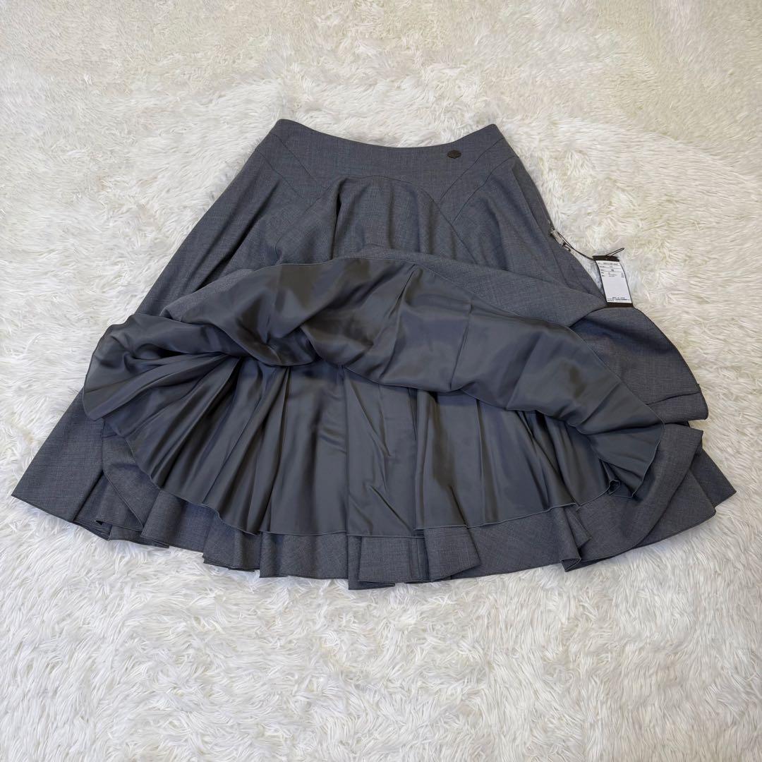 新品✨FOXEY フォクシー スカート ロゴプレート