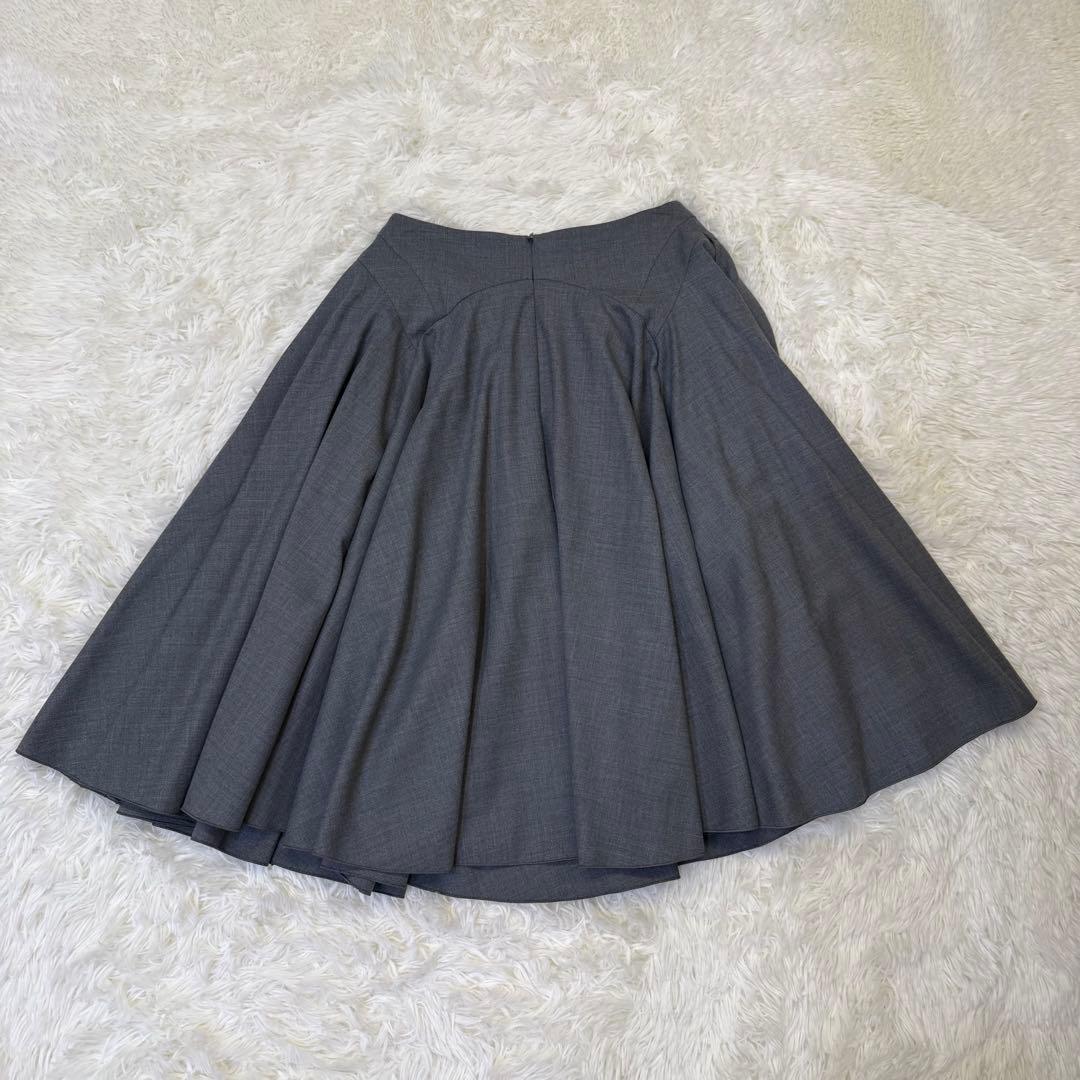 新品✨FOXEY フォクシー スカート ロゴプレート