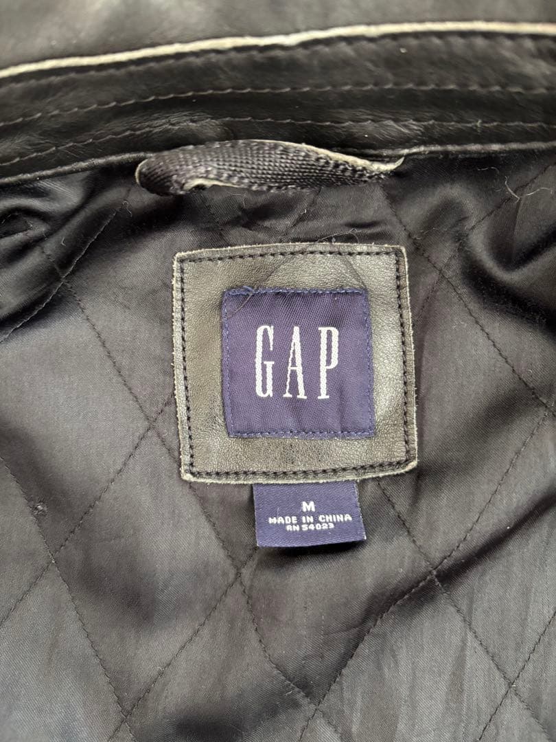 old gapレザージャケット