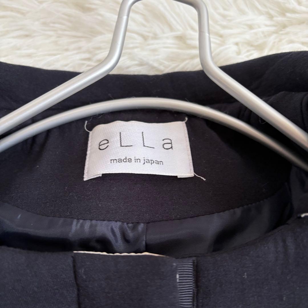 ella selectshop カーボードセーラーコート　ネイビー　フリーサイズ