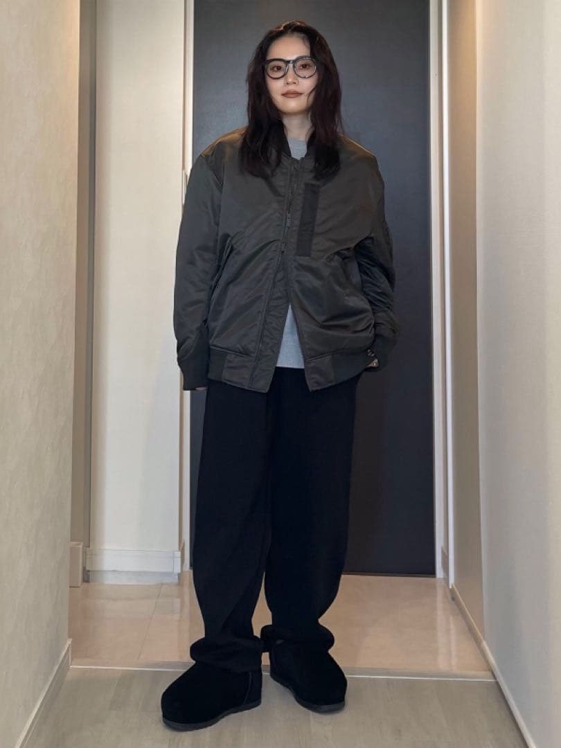 【M】UNIQLO+J ユニクロ MA-1 GLAY 新品未使用 2026