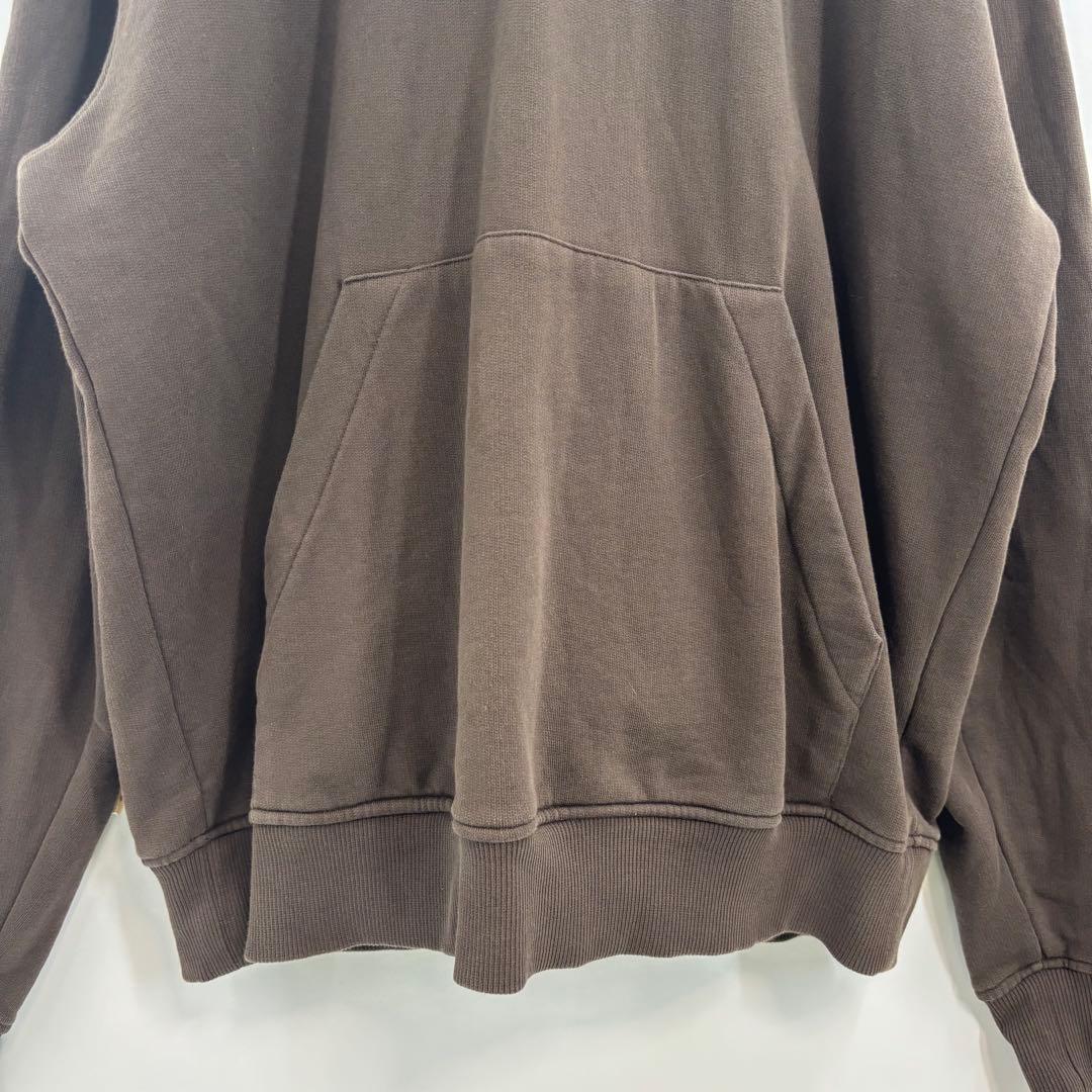 【希少カラー】Amiアミ 刺繍 ワンポイント ハートロゴ　パーカー XL