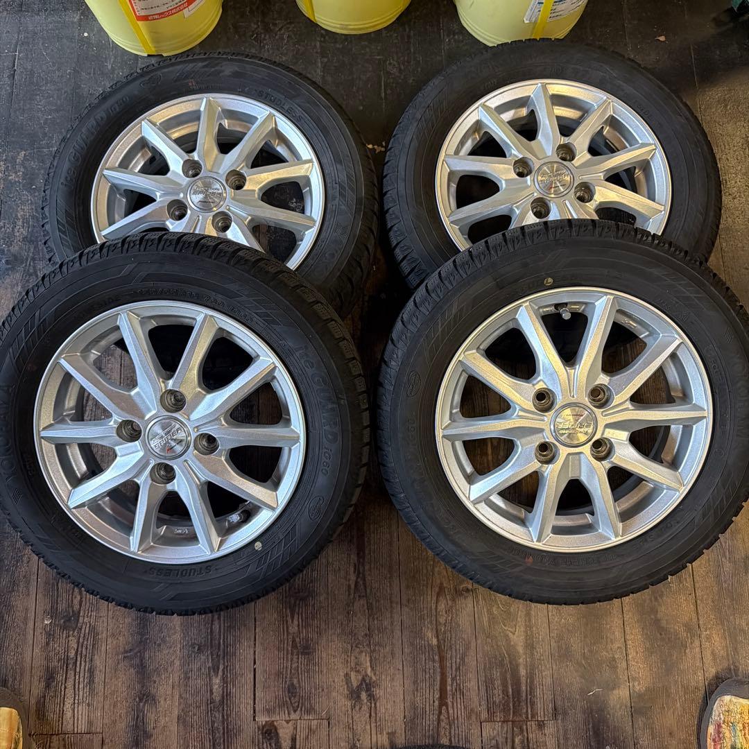 ヨコハマ アイスガード　13インチ　スタッドレス　　　タイヤホイールセット