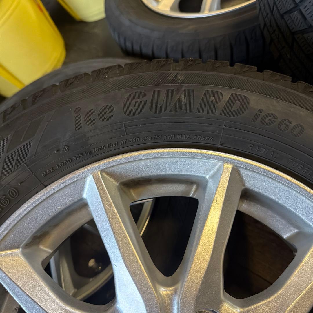 ヨコハマ アイスガード　13インチ　スタッドレス　　　タイヤホイールセット