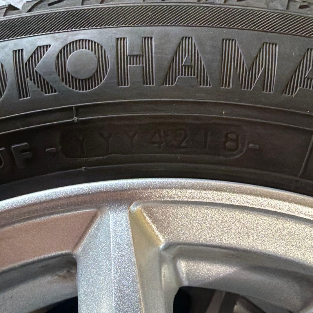 ヨコハマ アイスガード　13インチ　スタッドレス　　　タイヤホイールセット
