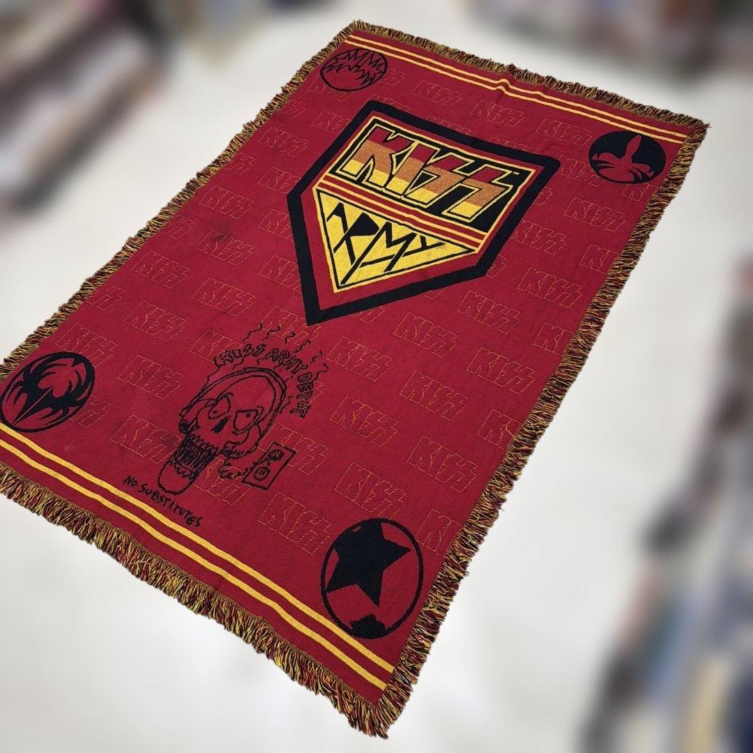 キッス　KISS マルチカバー　ソファカバー　ヴィンテージラグ　191x125