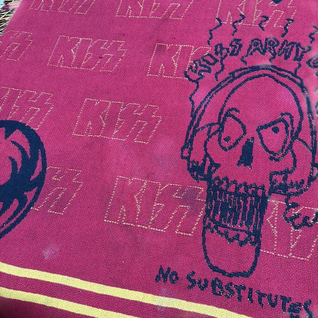 キッス　KISS マルチカバー　ソファカバー　ヴィンテージラグ　191x125