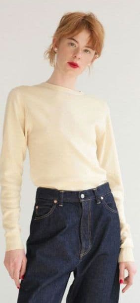 muun様THE SHINZONE エクリュ　エブリデイニット