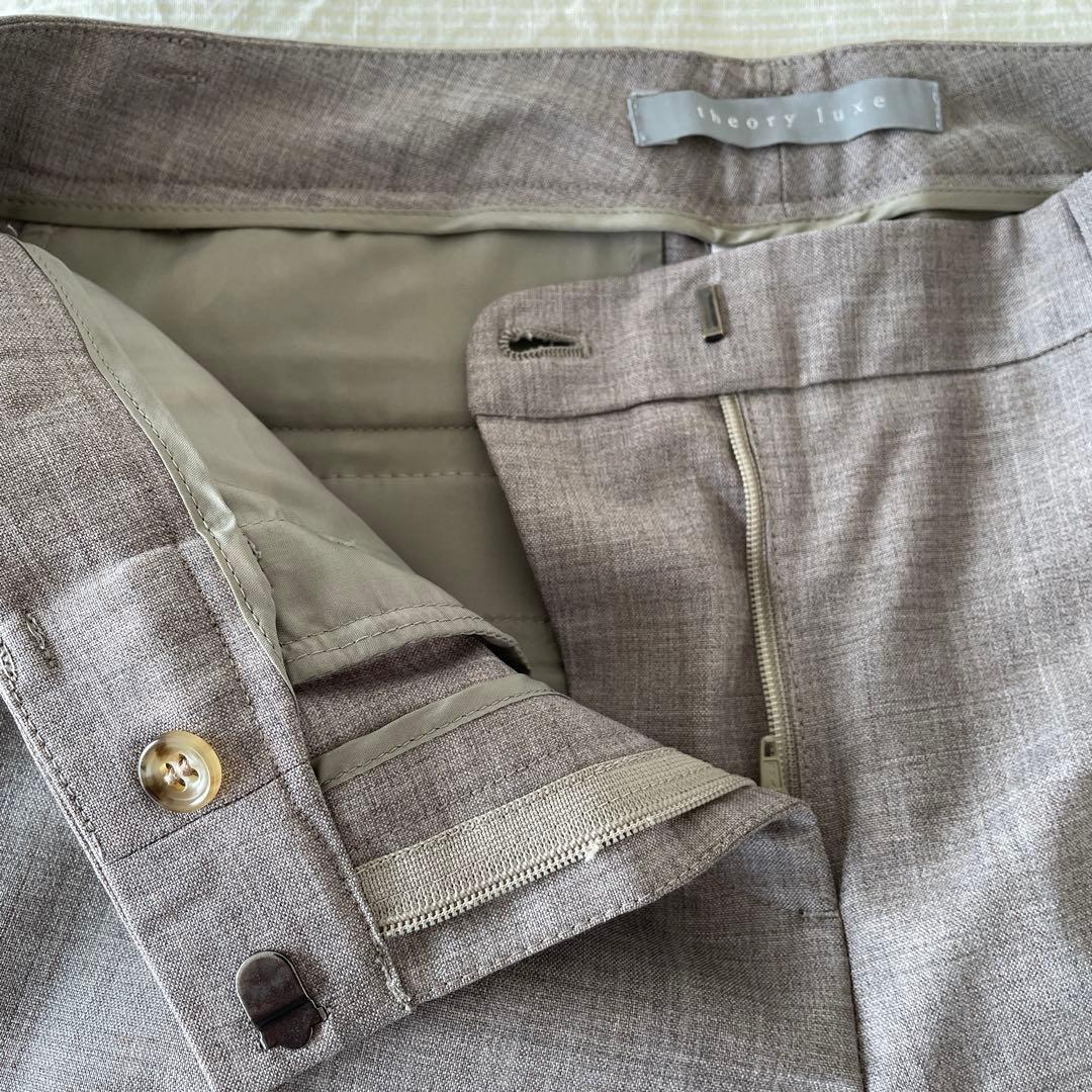 美品theory luxe セオリーリュクス グレージュ040/038