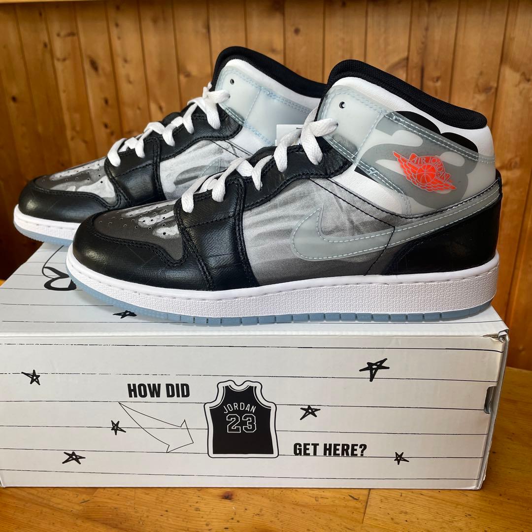 Air Jordan 1 Mid SS (GS)“X-Ray\