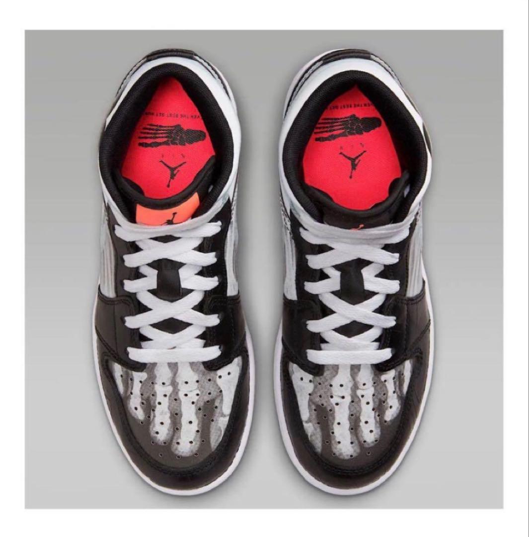 Air Jordan 1 Mid SS (GS)“X-Ray\"レディース25cm