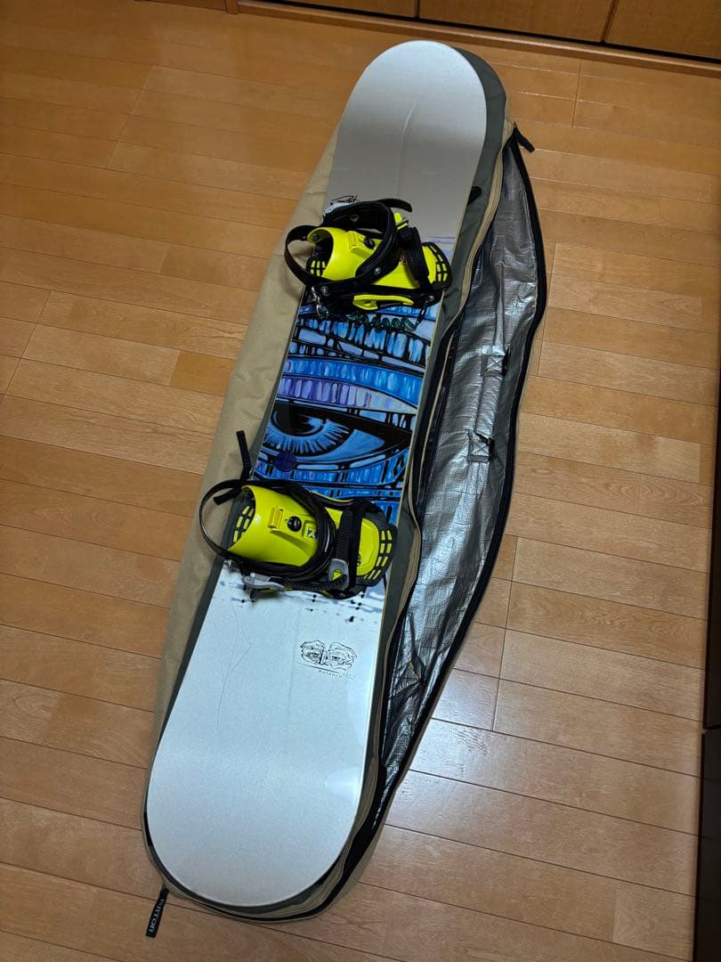 BURTON スノーボード balance 157.5 限定色 カバー付