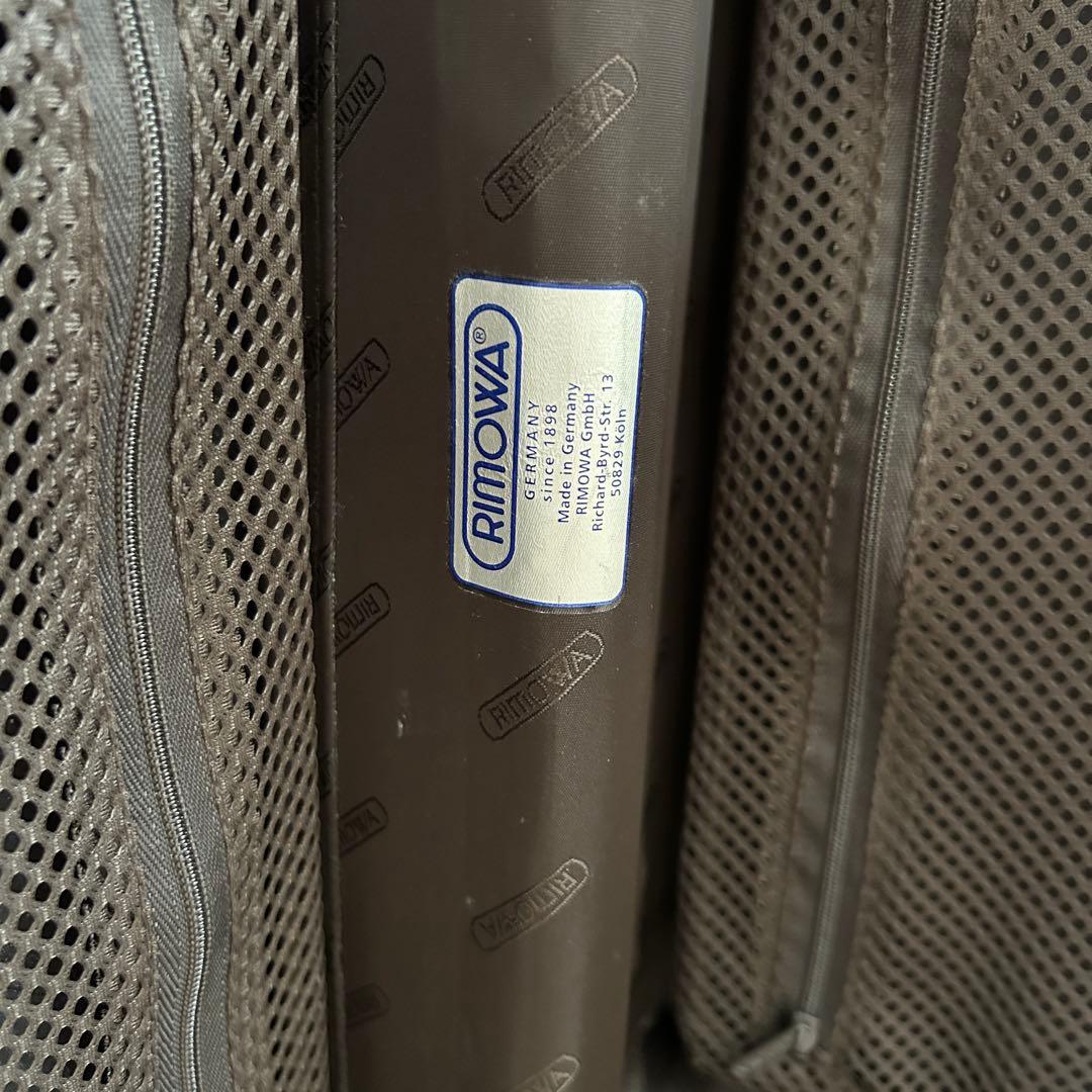 美品 RIMOWA リモワ 4輪 48L トパーズ キャリーケース スーツケース