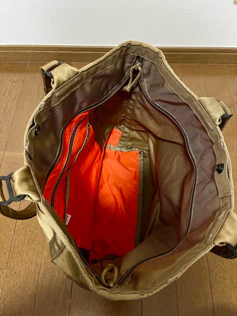 【レア色】BRIEFING BUCKET TOTE BAG COYOTE