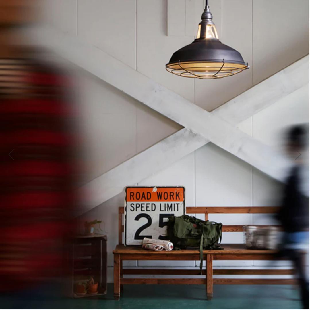 アートワークスタジオ ビンテージメタル アジャスター & エジソン バルブ付