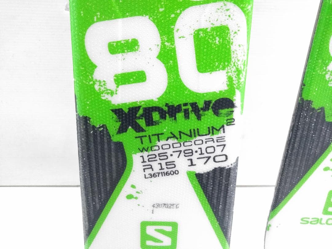 サロモン X-Drive 80 TI 170cm 簡単ビン Z12 スキー ◇