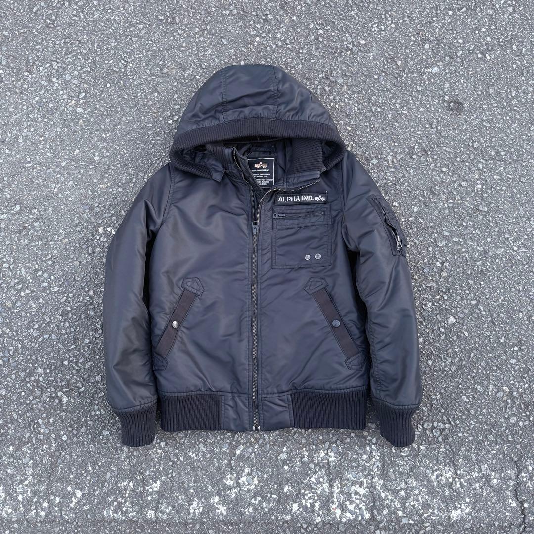 ほ*の様 00s archive n2b ma1 フード付き　フライト　ジャケッ