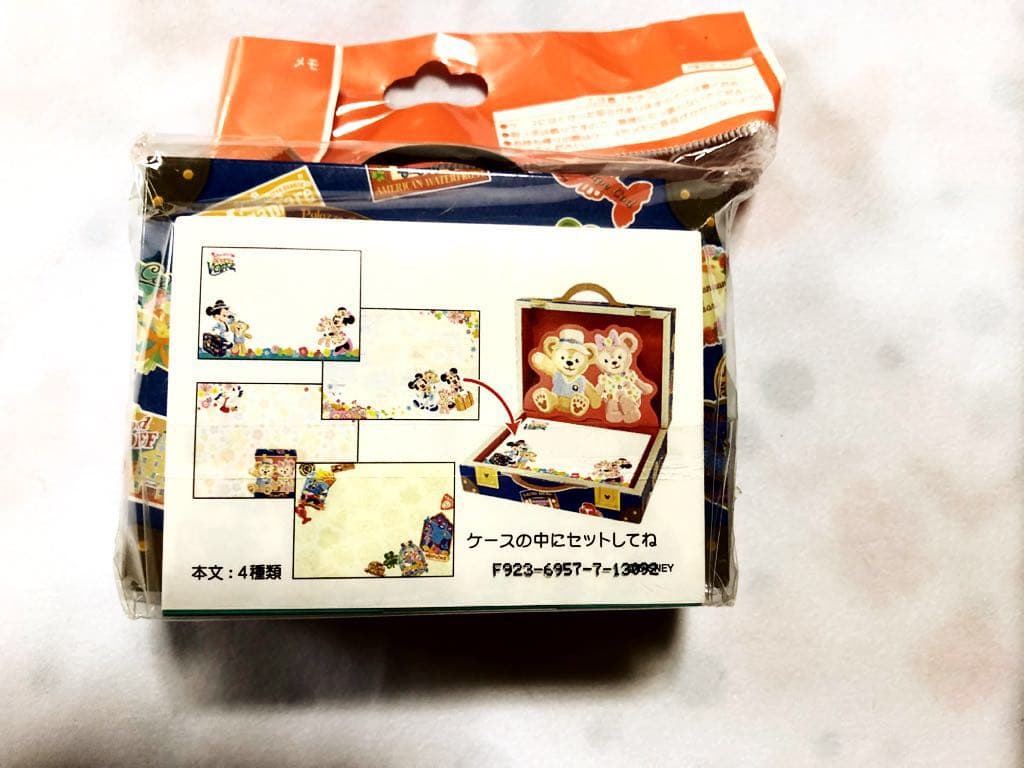 ☆新品☆ダッフィー トランクメモ帳