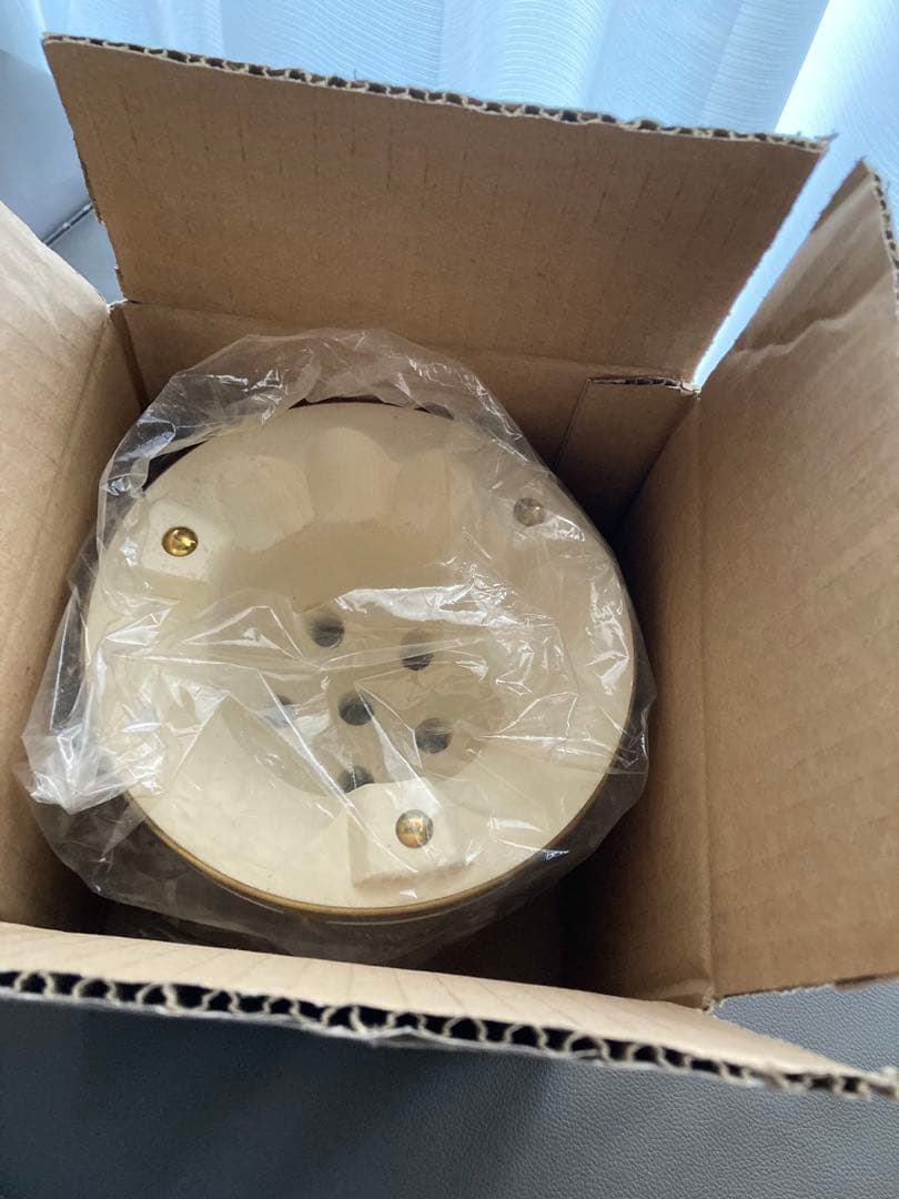 【新品　稀少 最高級】能登半島　珪藻土切出し　七輪　風鈴堂　黄金丸　15