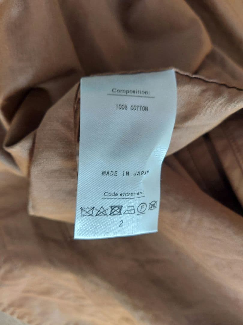 A.PRESSE 22SS Balmacaan Coat size2 タグ付