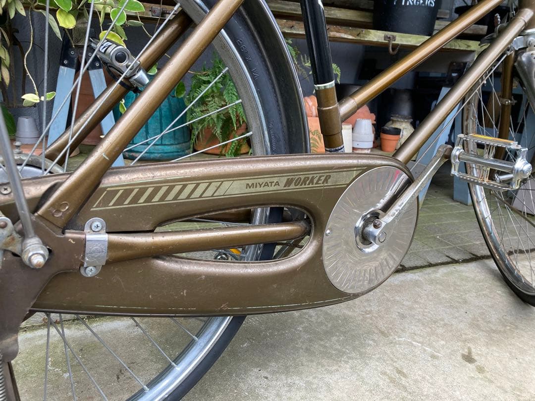 miyata worker ロッドブレーキ自転車　有名店販売車　発送不可　山口県