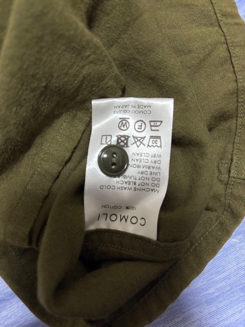 COMOLI ベタシャン CPO シャツ auralee stein yoke