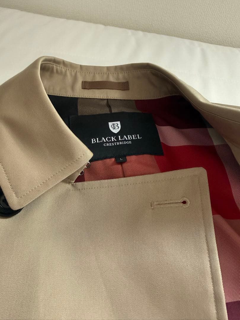 BLACK LABEL CRESTBRIDGE ベージュトレンチコート