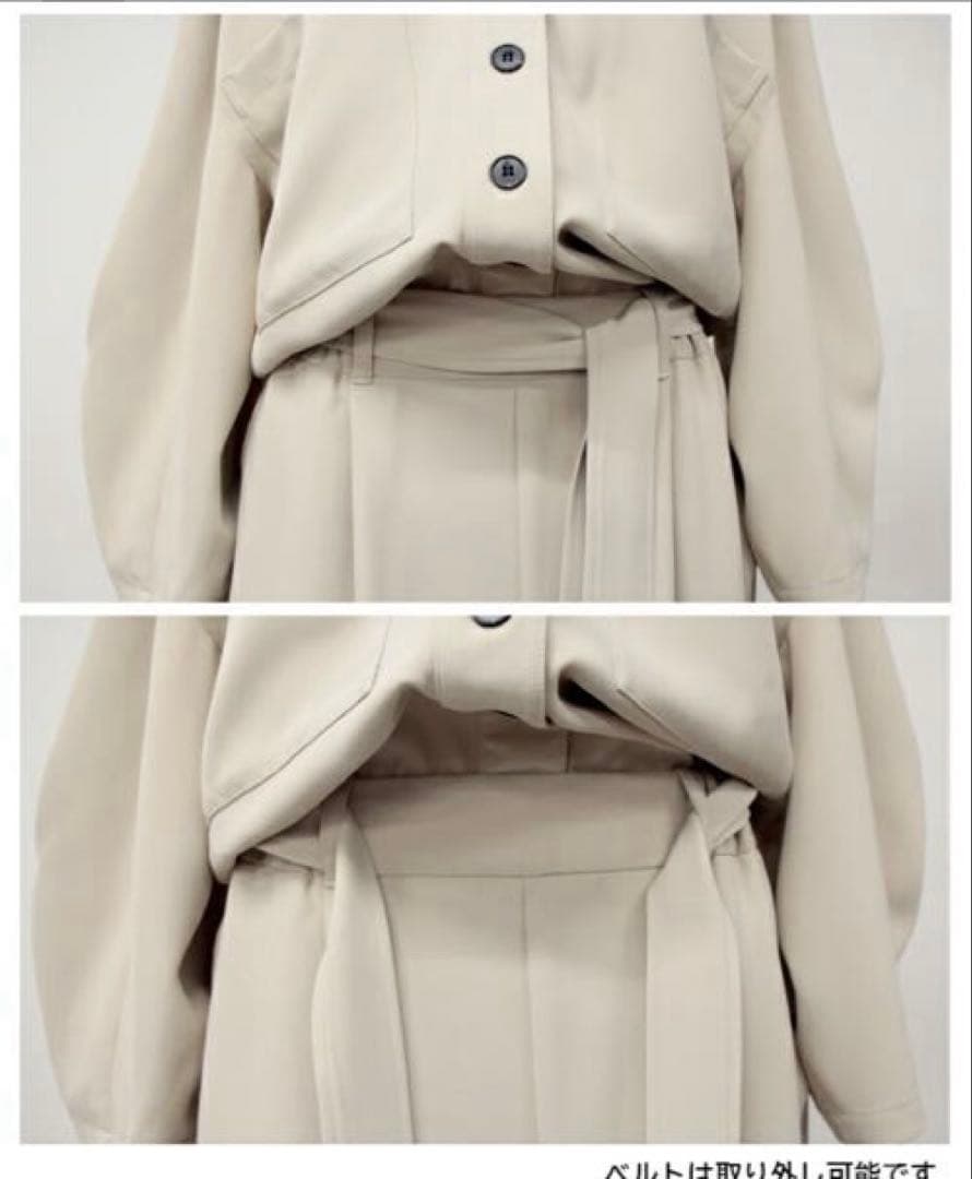 【未使用】meri ミーリー Vネック オールインワン ネイビー