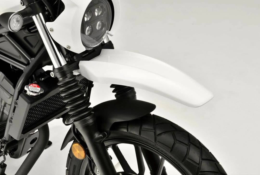 ホンダCL250 フロントアッパーフェンダー 取り付けネジ付き