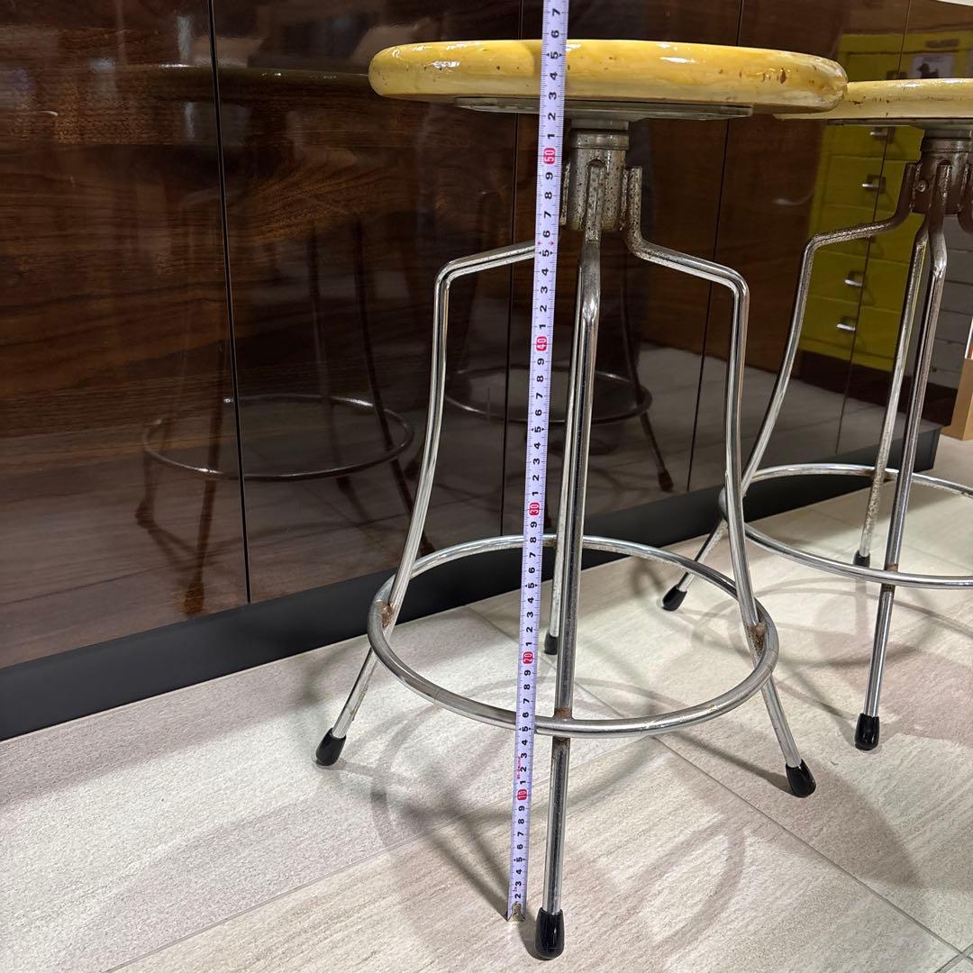 GW処分特価❗️コカコーラ　チェア（台座回転）　2脚セット