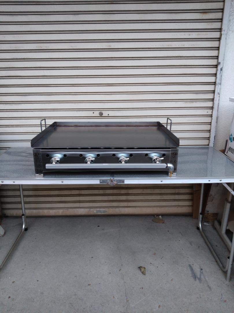 ネット専売品　極厚６ミリ鉄板　鉄板焼きグリラー　幅７５×５５　お好み焼きそば祭り