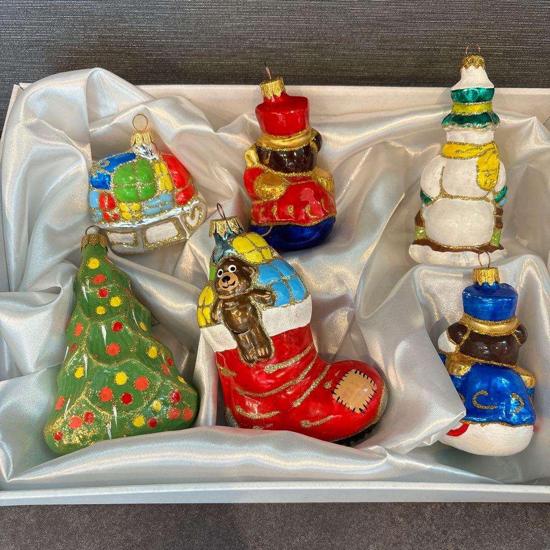 　クリスマスオーナメント6個セット