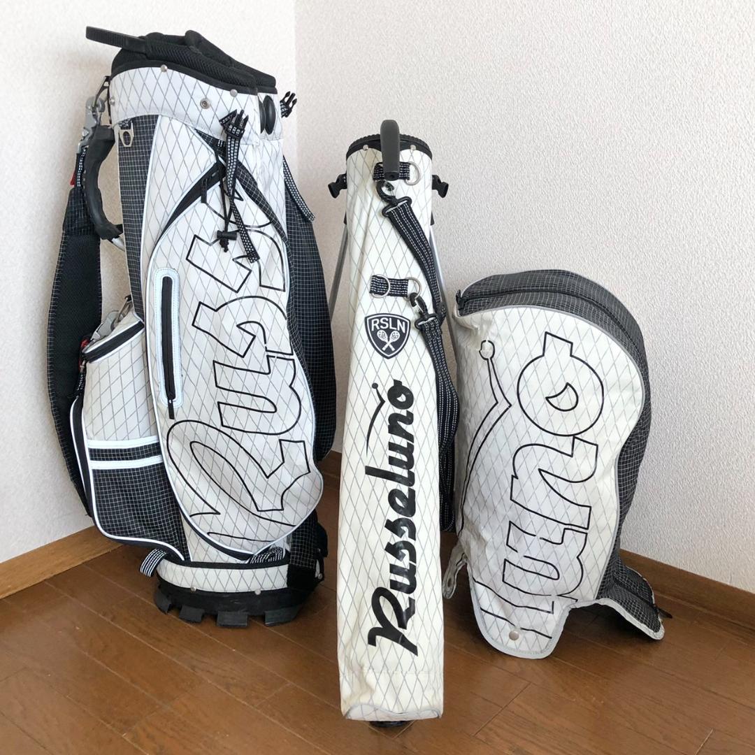 Russeluno ラッセルノ 3WAY GOLF BAG キャディバッグ