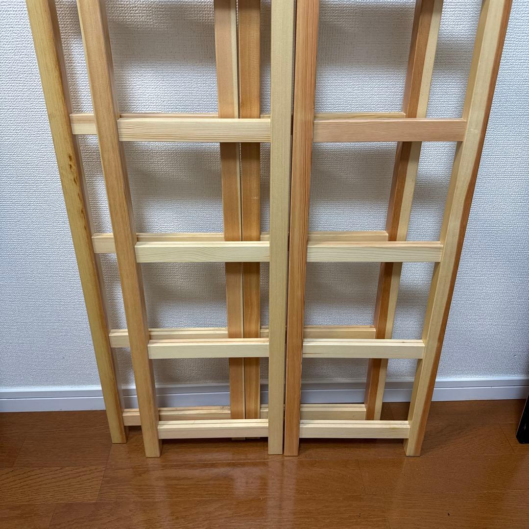 無印良品 / パイン材ユニットシェルフ / 奥行２５ｃｍタイプ・５８ｃｍ幅・大