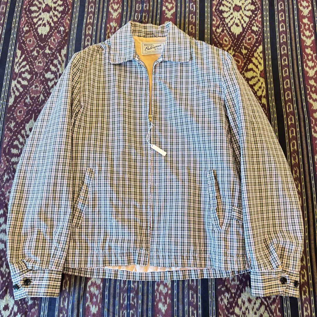 HERCULES Sears 50s〜60s チェック ハリントンジャケット