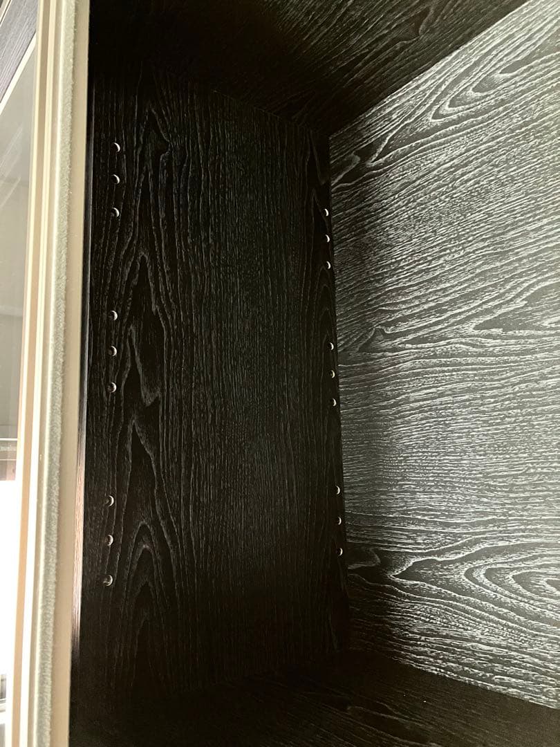 新品　ブラック　キッチン収納　食器棚　黒　150cm幅