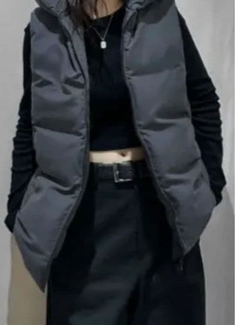 プラージュ HAKUU ハクウ ダウン SP MIDIL DOWN VEST