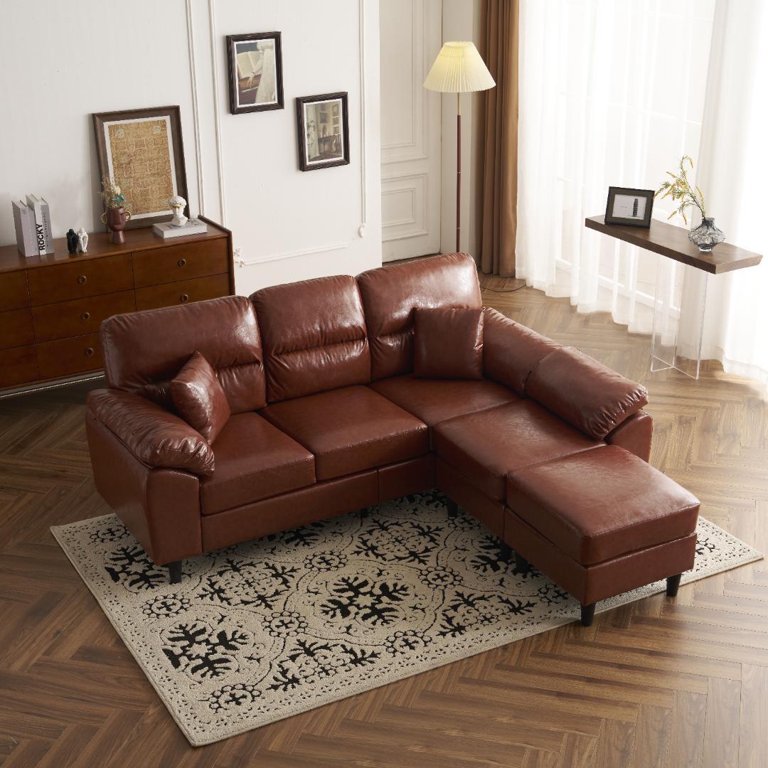 最後１セット！2-5人掛け L字 ソファ ソファーセットローソファー BLACK