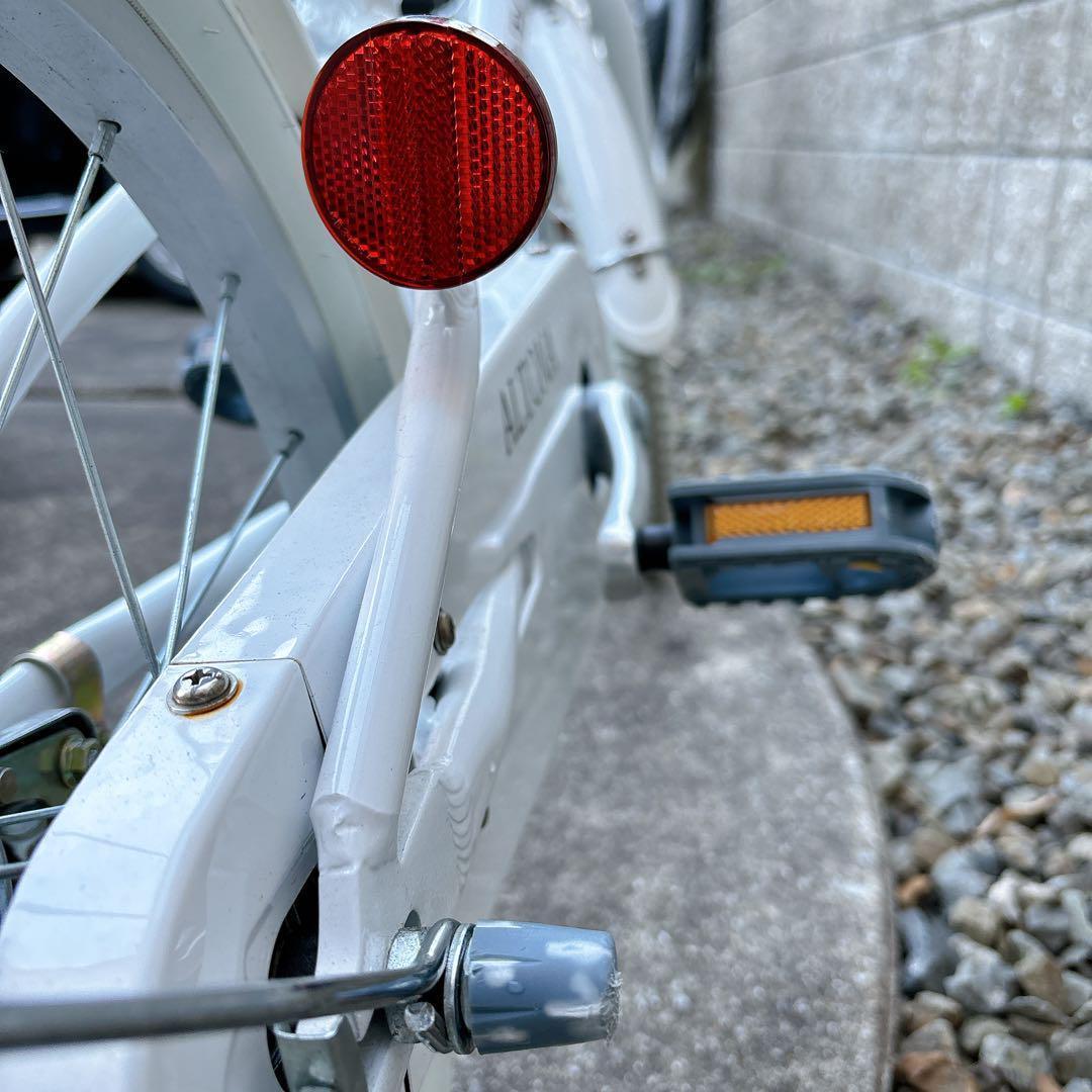 【大阪 直接引渡】子供用 自転車 18インチ 真っ白 アルトナ 廃盤商品 レア