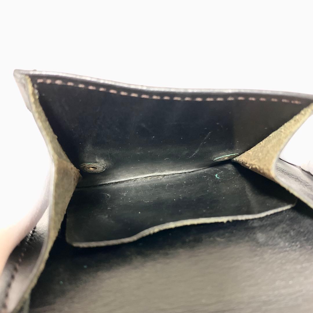 ワイルドスワンズ ケース 王冠ロゴ パーム ブラック カードケース