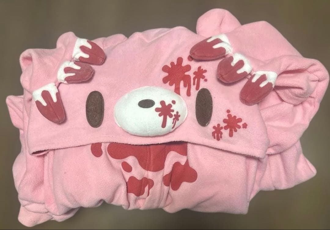 いたずらぐまのグル〜ミ〜着ぐるみ ピンク 正規品 グルーミーエコバッグセット