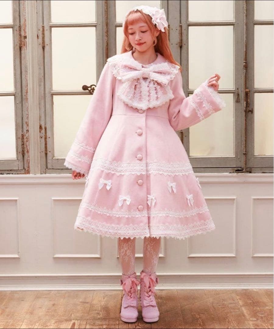 シャルミエール chalmiere メニーリボンコート