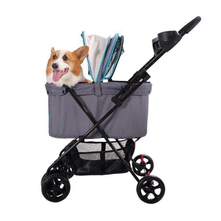 Ibiyaya　ペット用カート　ストローラー　FS1617-G　【平行輸入品】