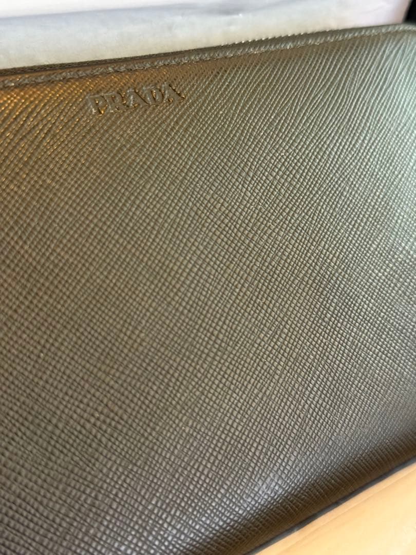 ゴリ　美品　PRADA 長財布PORTAFOGLIO LAMPO SA
