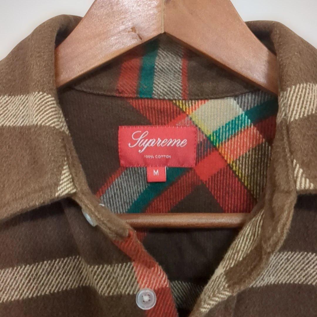 Supreme チェック柄 フランネルネルシャツ