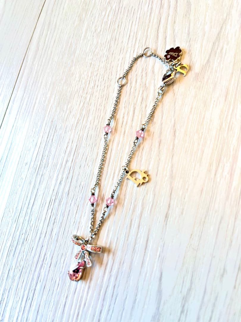 Dior リボンモチーフ ブレスレット 美品 希少 期間限定16日まで値下げ中！